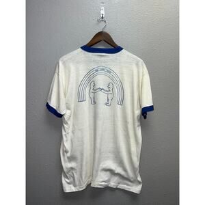 Vintage Hug Every Youth Shirt Hey East United Methodist Church Jesus Ringer XL